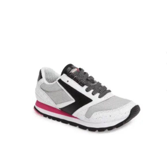 Brooks Running Chariot Sneaker in Gray, Black, and Magenta Pink Sz 9.5 - Picture 5 of 10